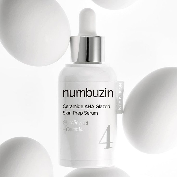 Numbuzin No 4 Ceramide AHA Glazed Skin Prep serum 30ml