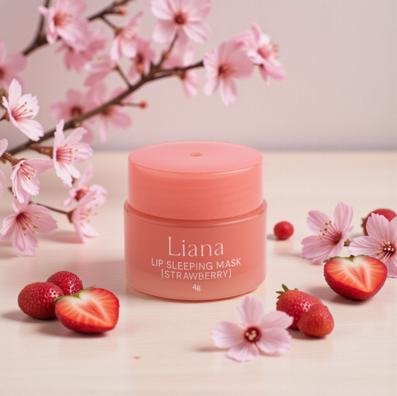 Liana Lip Sleeping Mask (Strawberry) - 4g